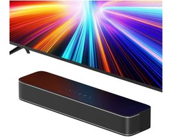 Soundbar – Soundbars voor TV – Soundbar met Subwoofer – Soundbar 120W – 2.1ch TV – Bluetooth 5.3 – Smart App – EQ-instellingen – Draadloos – Bedraad – Geschikt voor TV, PC & Gaming – Zwart