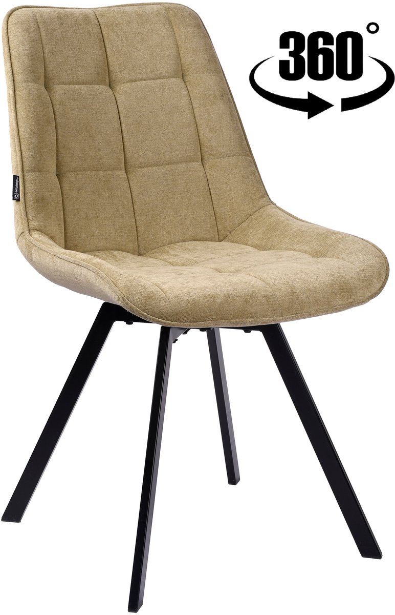 ExitoDesign LAPO - Bureaustoel - Tapijt - Oliijfkleurig
