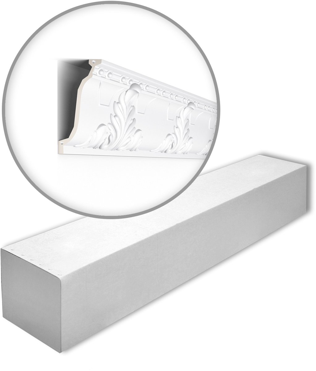 NMC Z7-box ARSTYL Noel Marquet 1 doos 6 stukken Kroonlijst tijdeloos klassieke stijl wit | 12 m