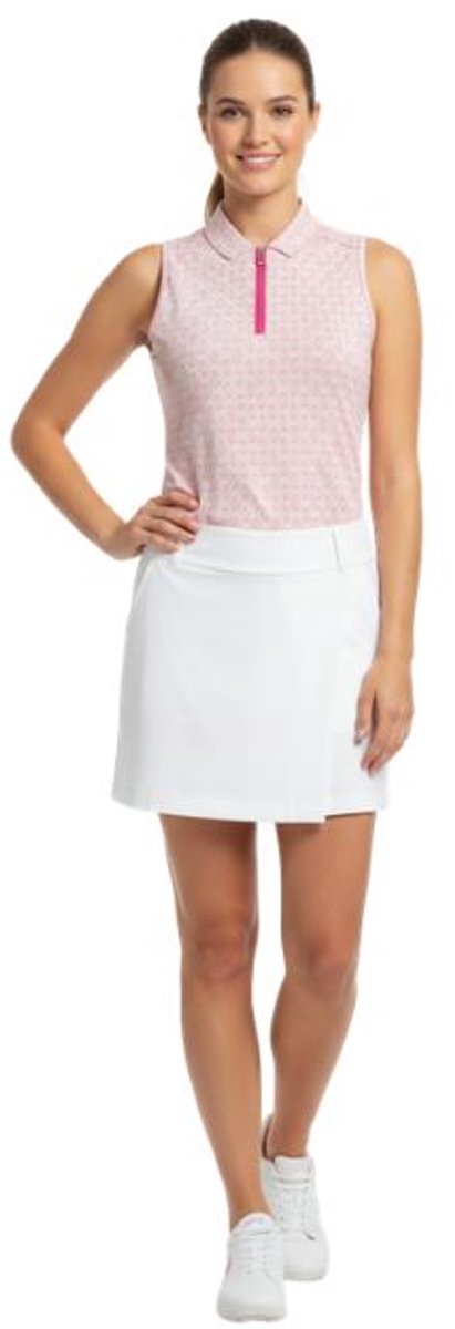 Callaway Premium Opti Dri Mouwloze Polo Pink Beige van Callaway — afbeelding 4