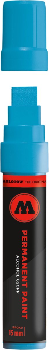 Molotow 620PP alcoholmarker schokblauw 15 mm - permanente beschikbaarheid