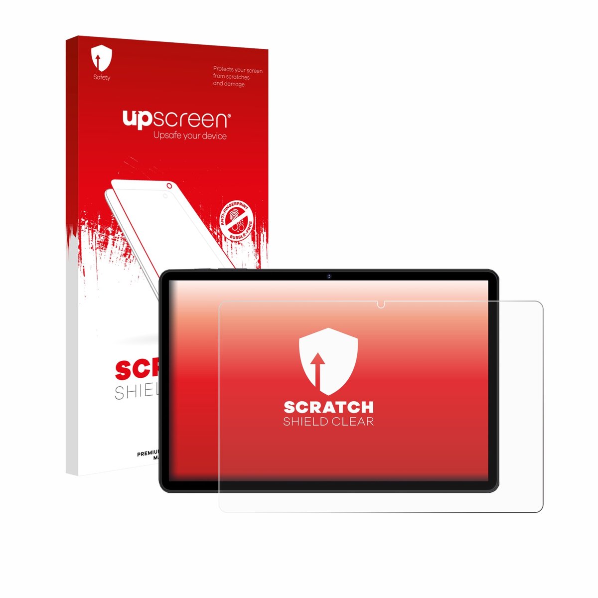 upscreen - Screenprotector voor RUSHAR M90 11" - Folie Beschermfolie transparant