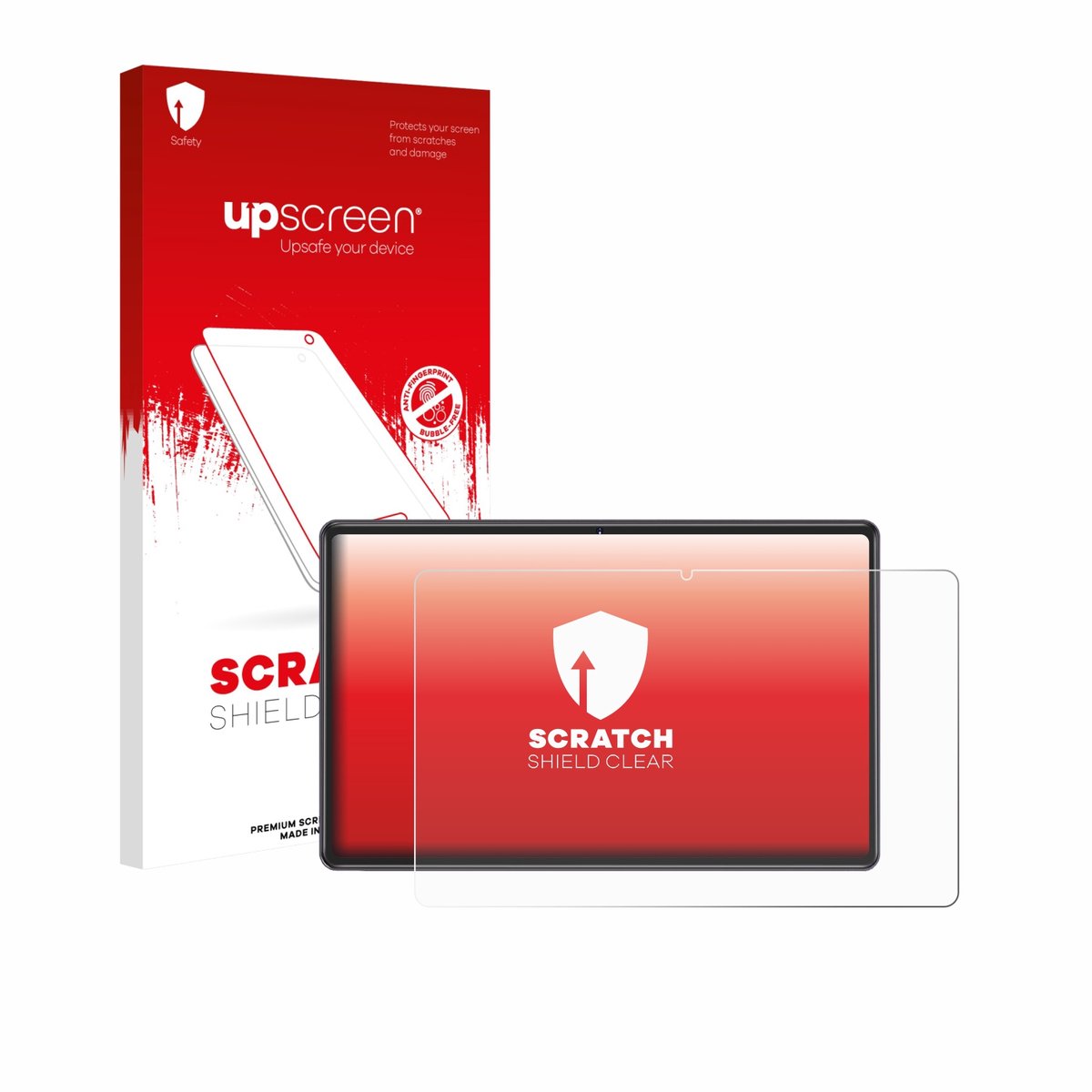 upscreen - Screenprotector voor ZIOVO Z118 10.1" - Folie Beschermfolie transparant