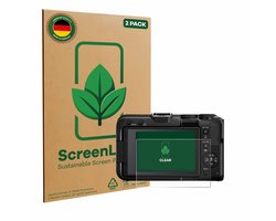 ScreenLeaf - Screenprotector voor Canon EOS R50 V - Duurzame schermbescherming Folie Beschermfolie transparant 2 Stuks