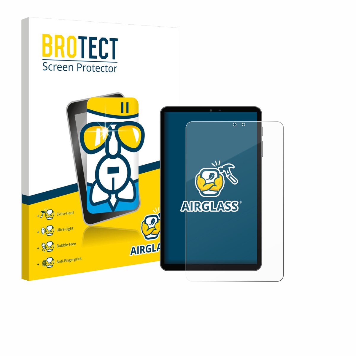Screenprotector voor Alldocube iPlay 70 mini Pro Beschermglas transparant