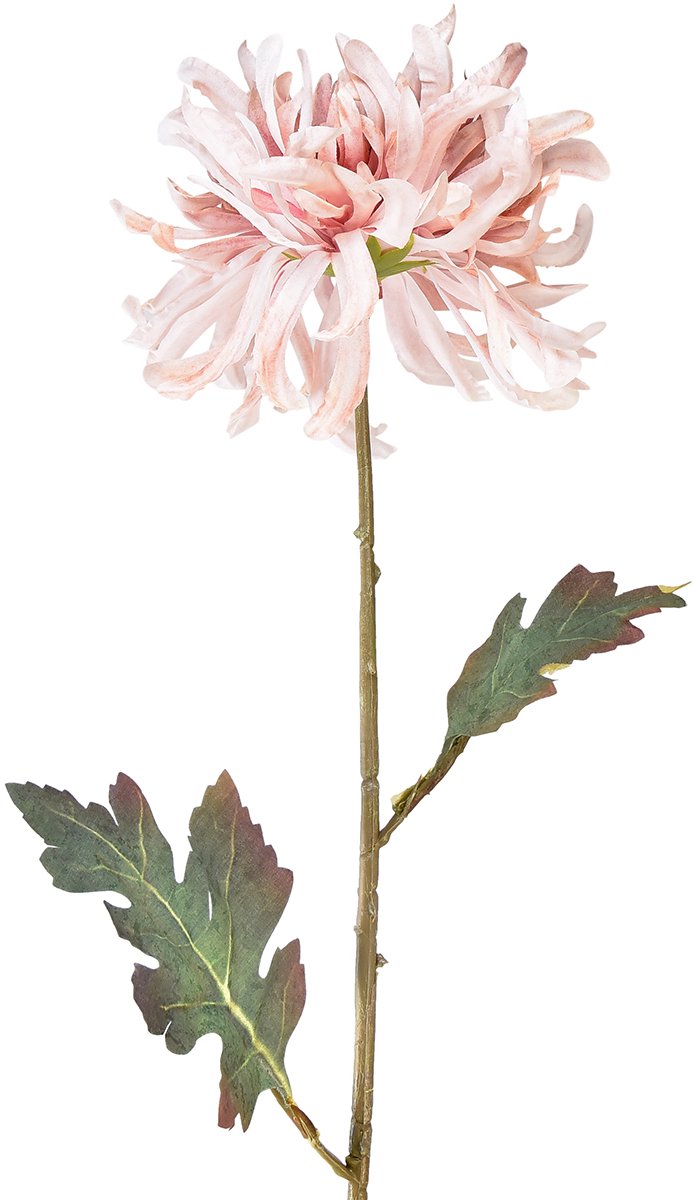 Viana Kunstchrysanten Roze Mauve Ø13cm L72cm 2st