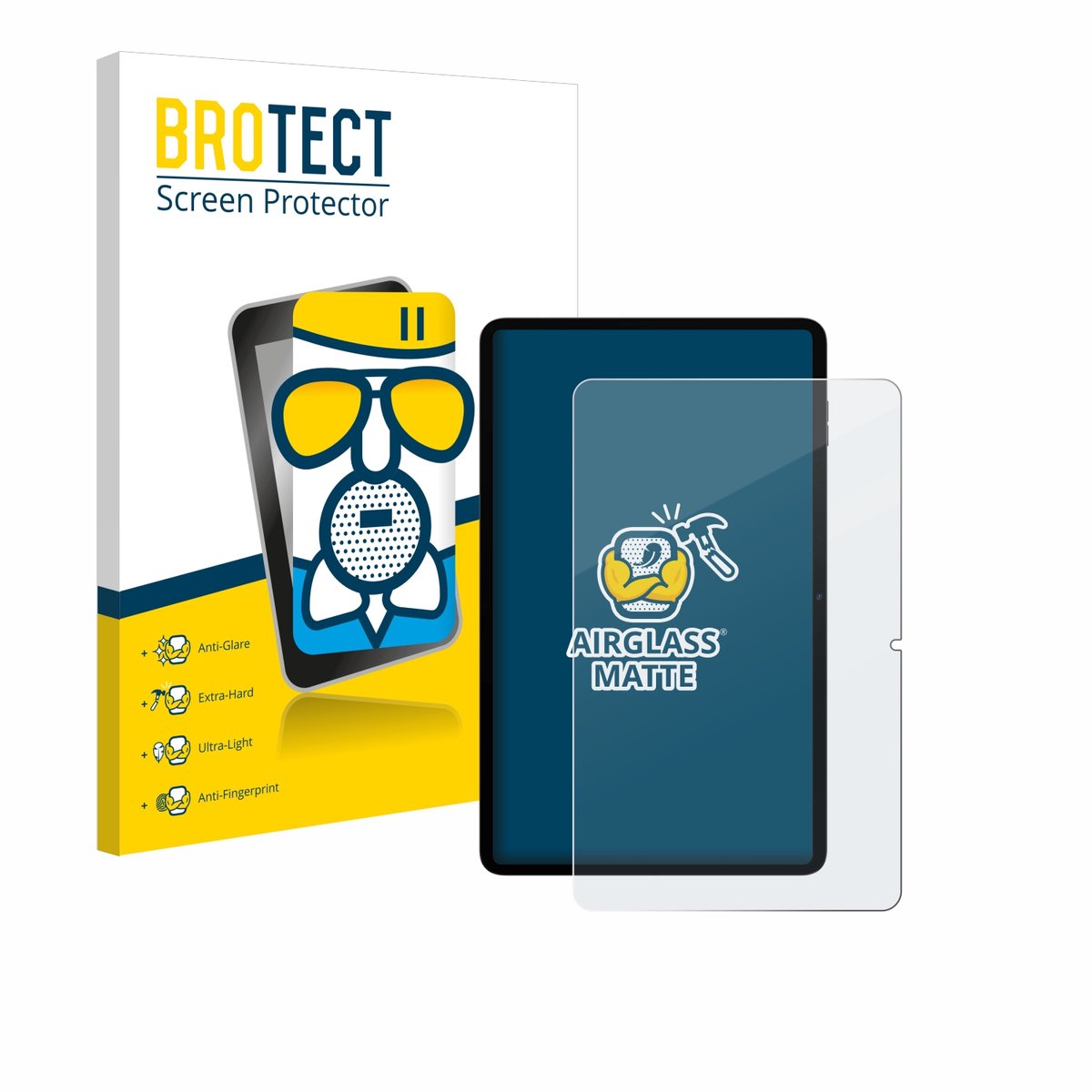 BROTECT - Screenprotector voor Blackview Tab 18 - Folie Beschermfolie Beschermglas matte