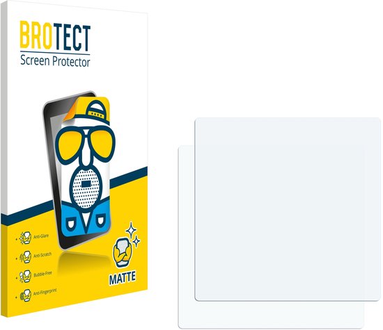BROTECT - Protecteur d'écran pour Shelly Wall Display - Film de protection mat (2 pièces)