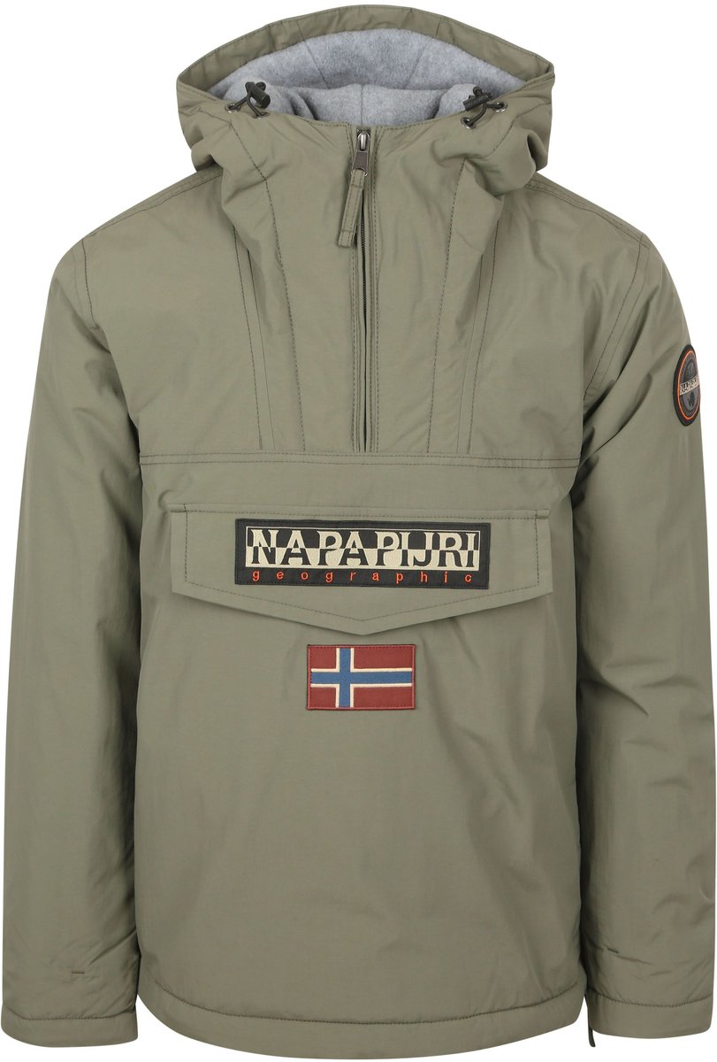 Napapijri Rainforest Jas – Heren Anorak jassen Groen