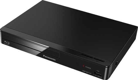 Panasonic DMP-BDT167EG - Stijlvolle Zwarte Blu-ray Speler | bol