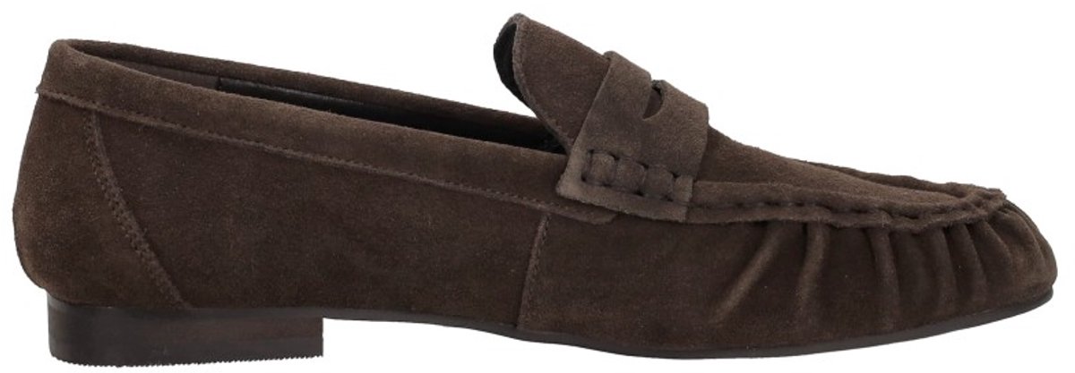 SUB55 Mocassin Mocassin - Donkerbruin - Maat 36