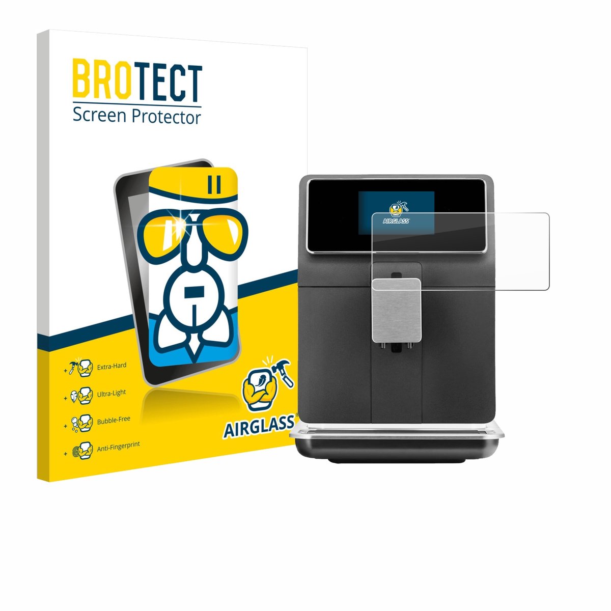 Screenprotector voor WMF Perfection 860L Beschermglas transparant