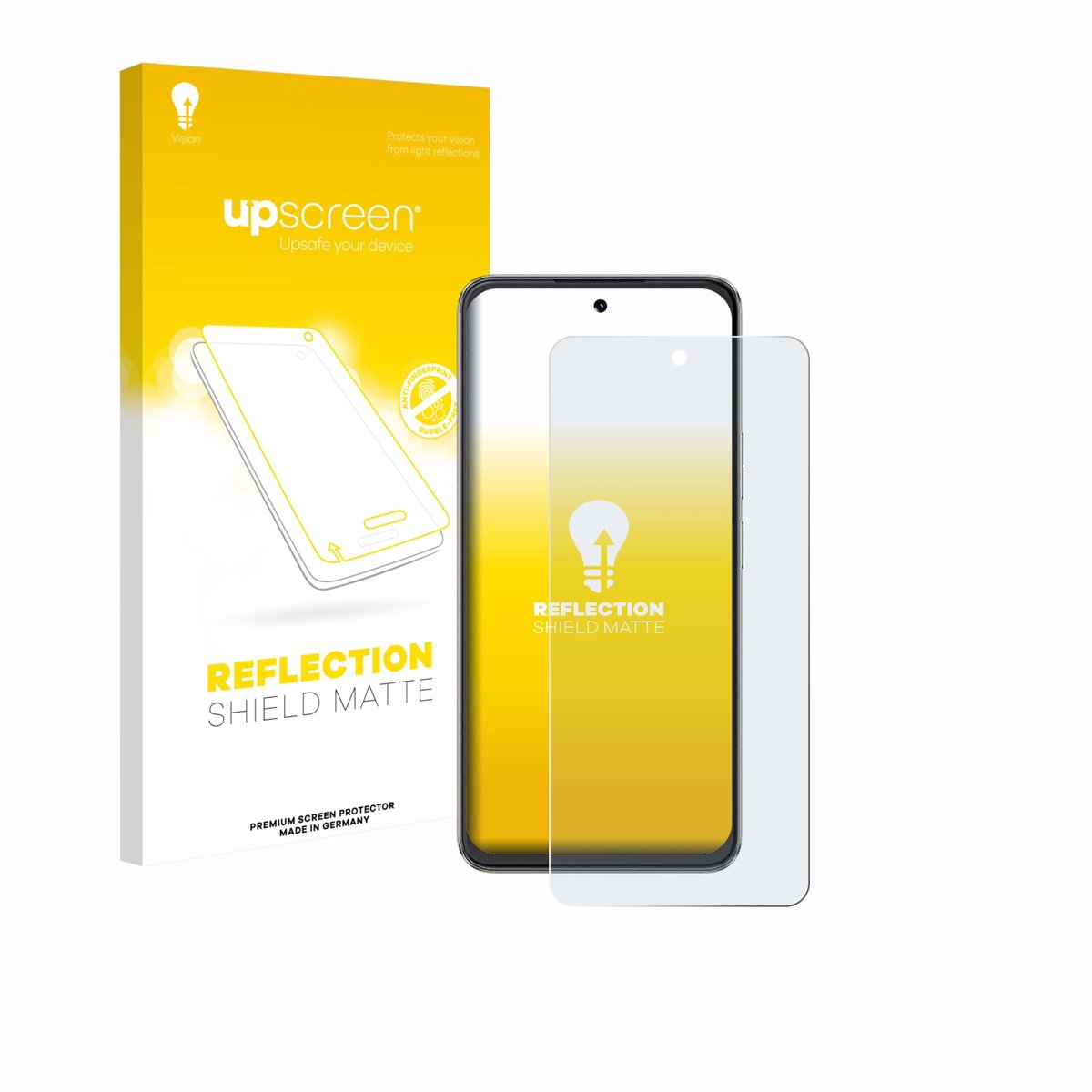 upscreen - Screenprotector voor Cubot Note 60 - Folie Beschermfolie anti glare matte