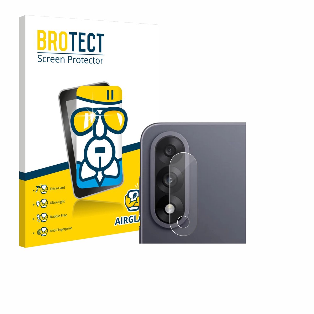 Screenprotector voor OnePlus Nord 5 (ALLEEN Camera Lens) Beschermglas transparant