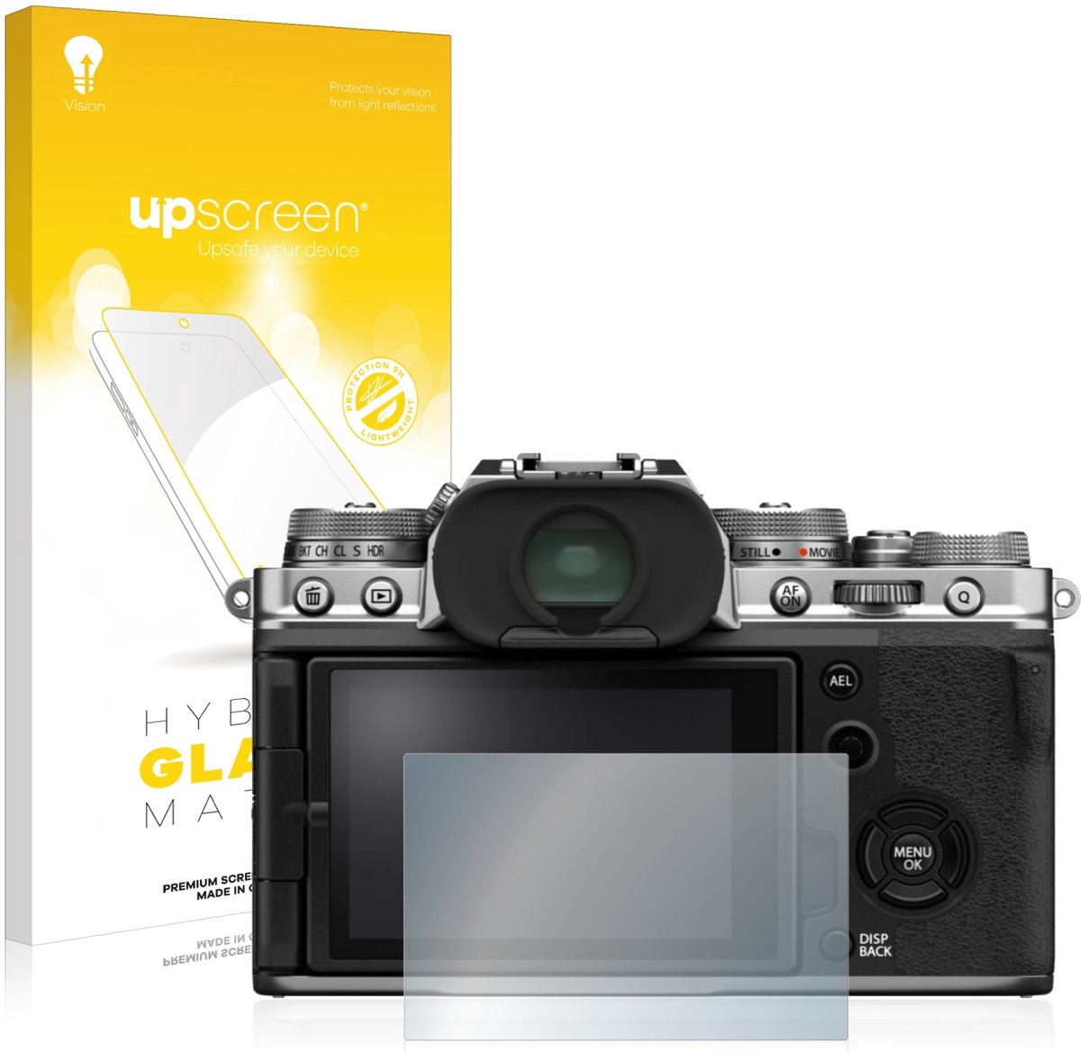 upscreen - Screenprotector voor Fujifilm X-T4 - Folie Beschermfolie Beschermglas matte