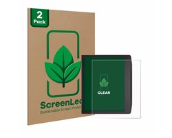 ScreenLeaf – Screenprotector voor PocketBook Era / Color – Duurzame schermbescherming Folie Beschermfolie transparant 2 Stuks