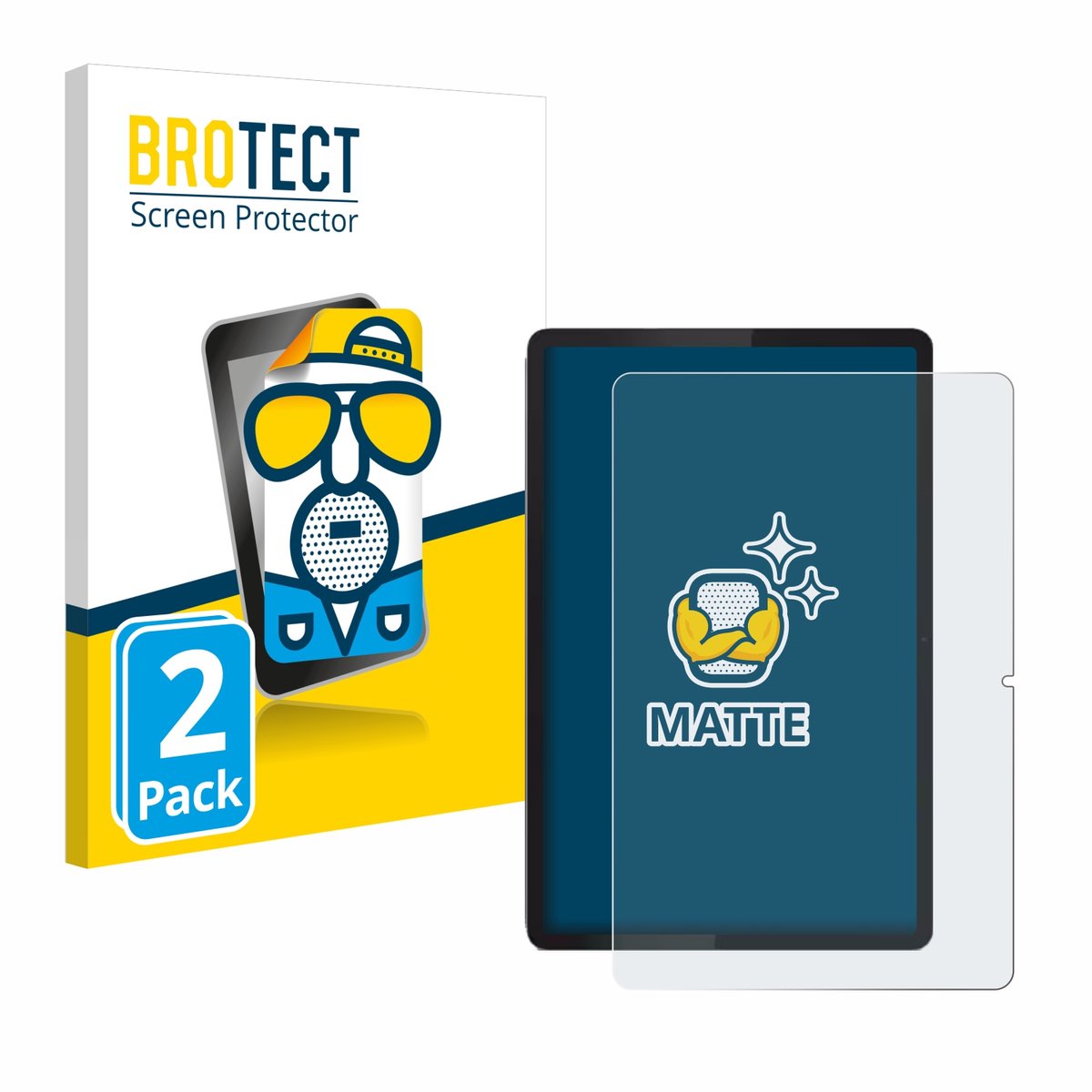 BROTECT - Screenprotector voor Lenovo Tab 2025 10.1" - Folie Beschermfolie matte 2 Stuks