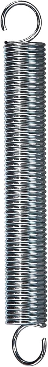 Verzinkte Spanveer met Dubbele Haak - 2,2 mm Draaddiameter, 170 mm Lengte