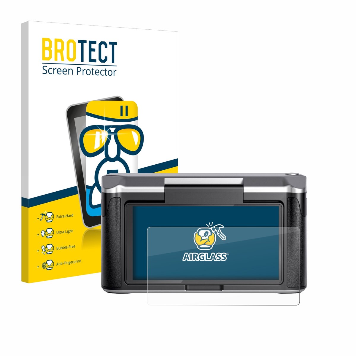 Screenprotector voor Revopoint Miraco Beschermglas transparant
