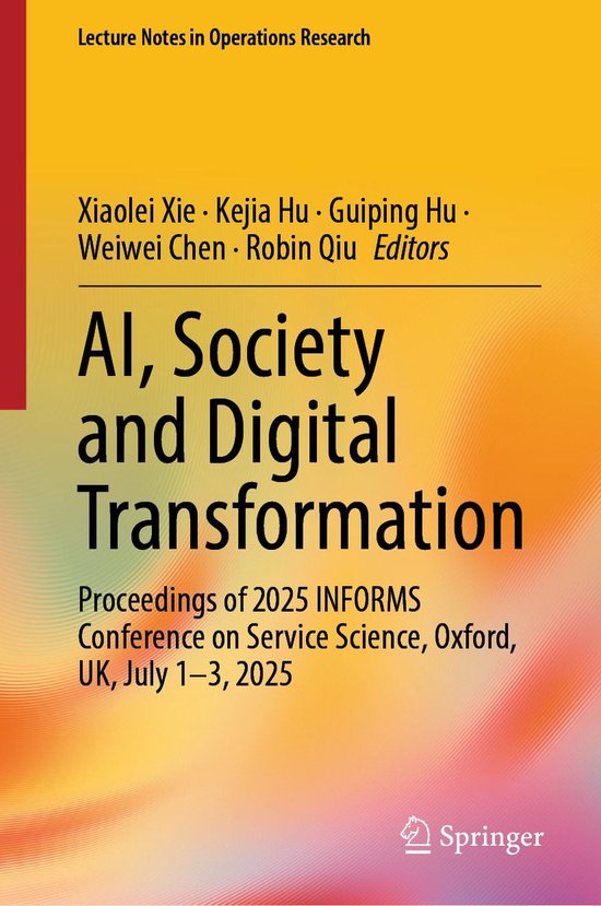 Operations Research (R0) - AI, Society and Digital Transform ... - cover
