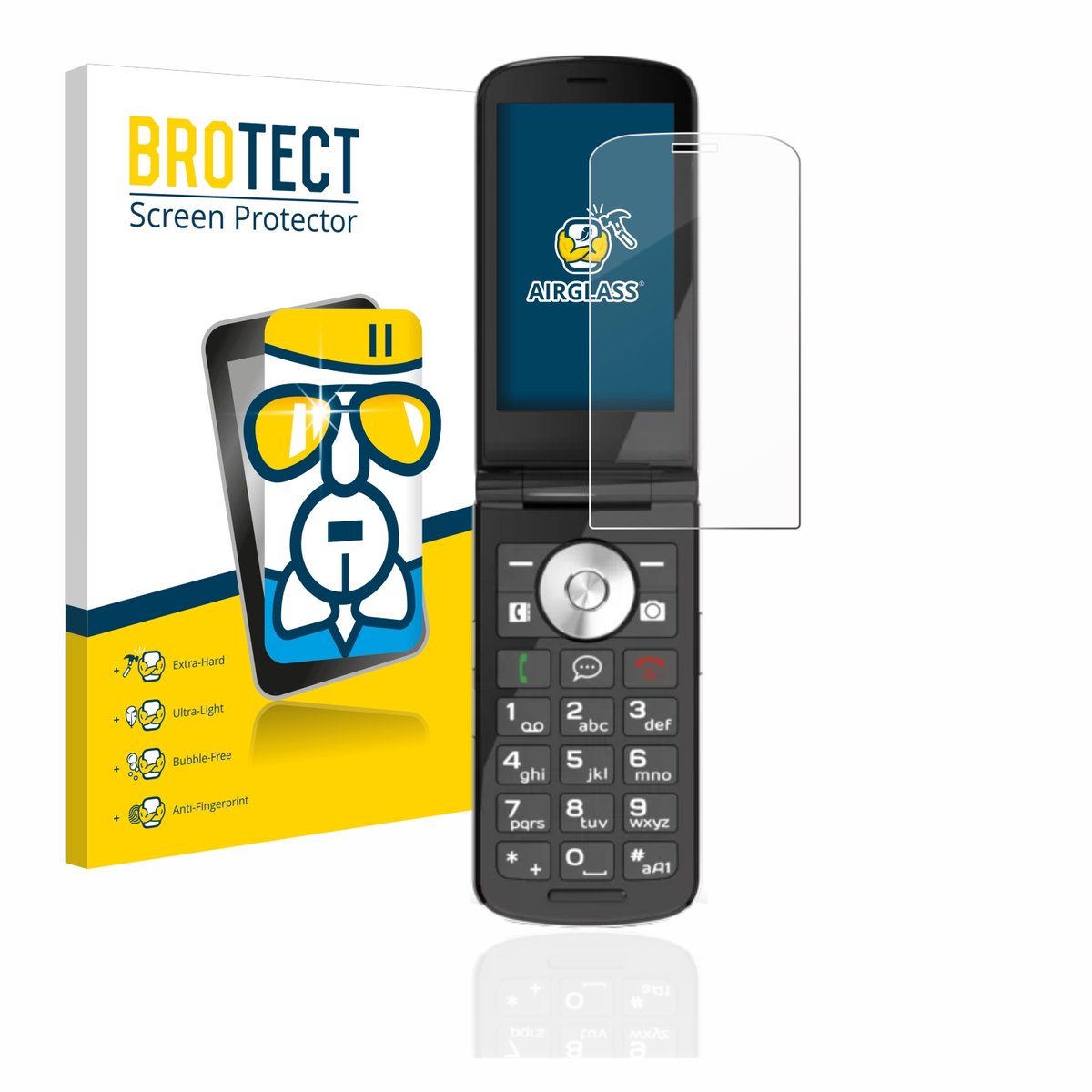 Screenprotector voor Emporia TOUCHsmart.2 Beschermglas transparant