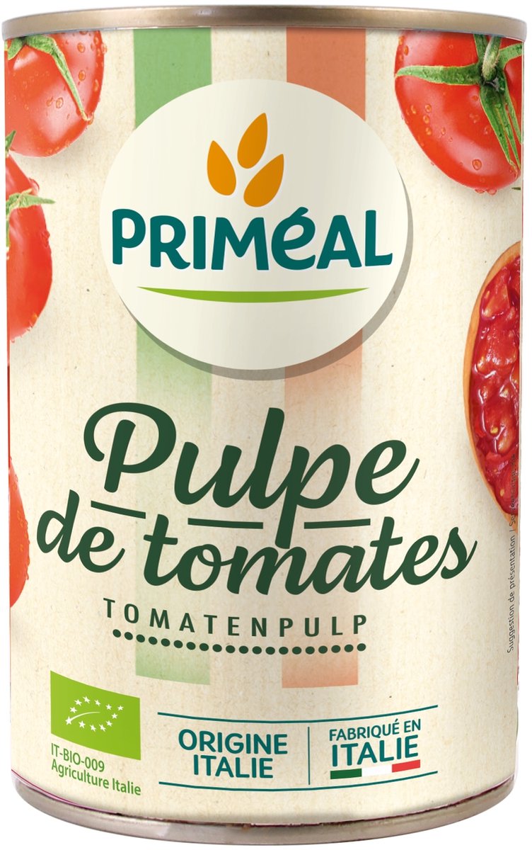 Primeal Tomatensaus met stukjes 400 gram