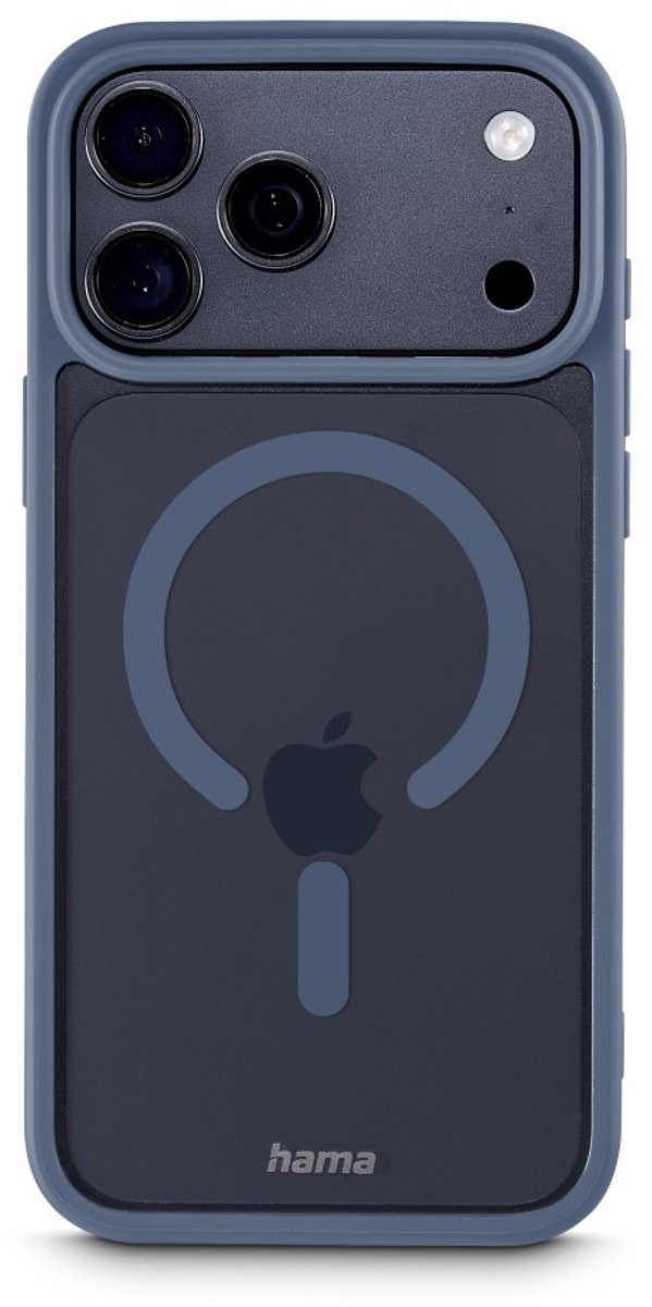 HAMA hoesje geschikt voor Iphone 17 Pro Max - Extreme Protect - Magsafe - Transparant