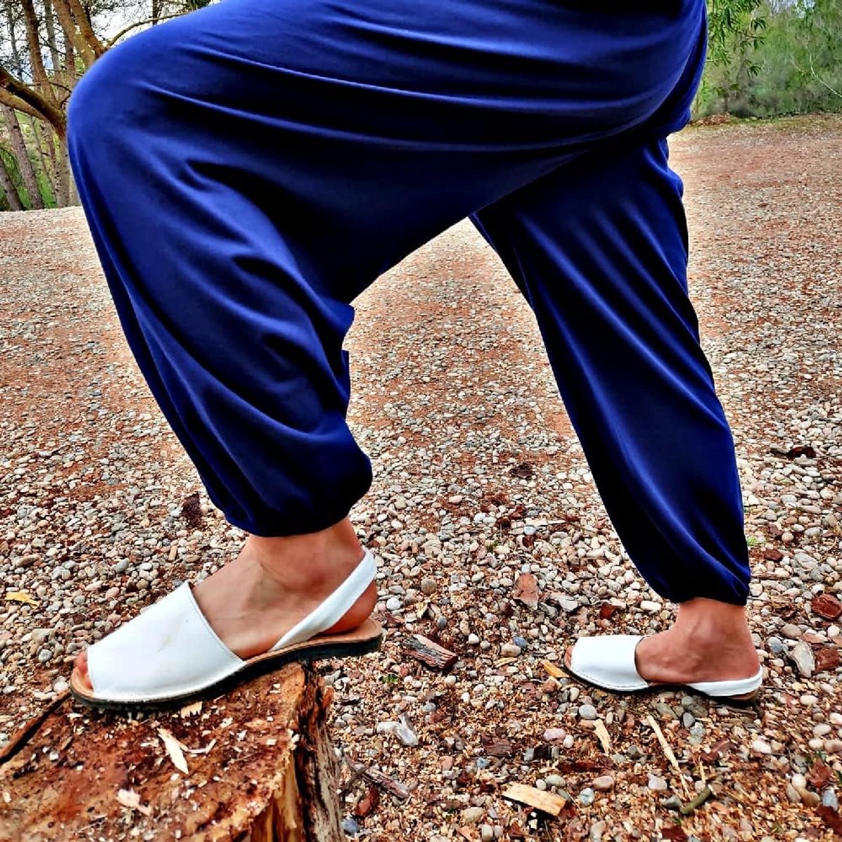 Comfortabele Pofbroek met Elastische Tailleband - Ideaal voor Yoga, Meditatie en Dagelijks Gebruik