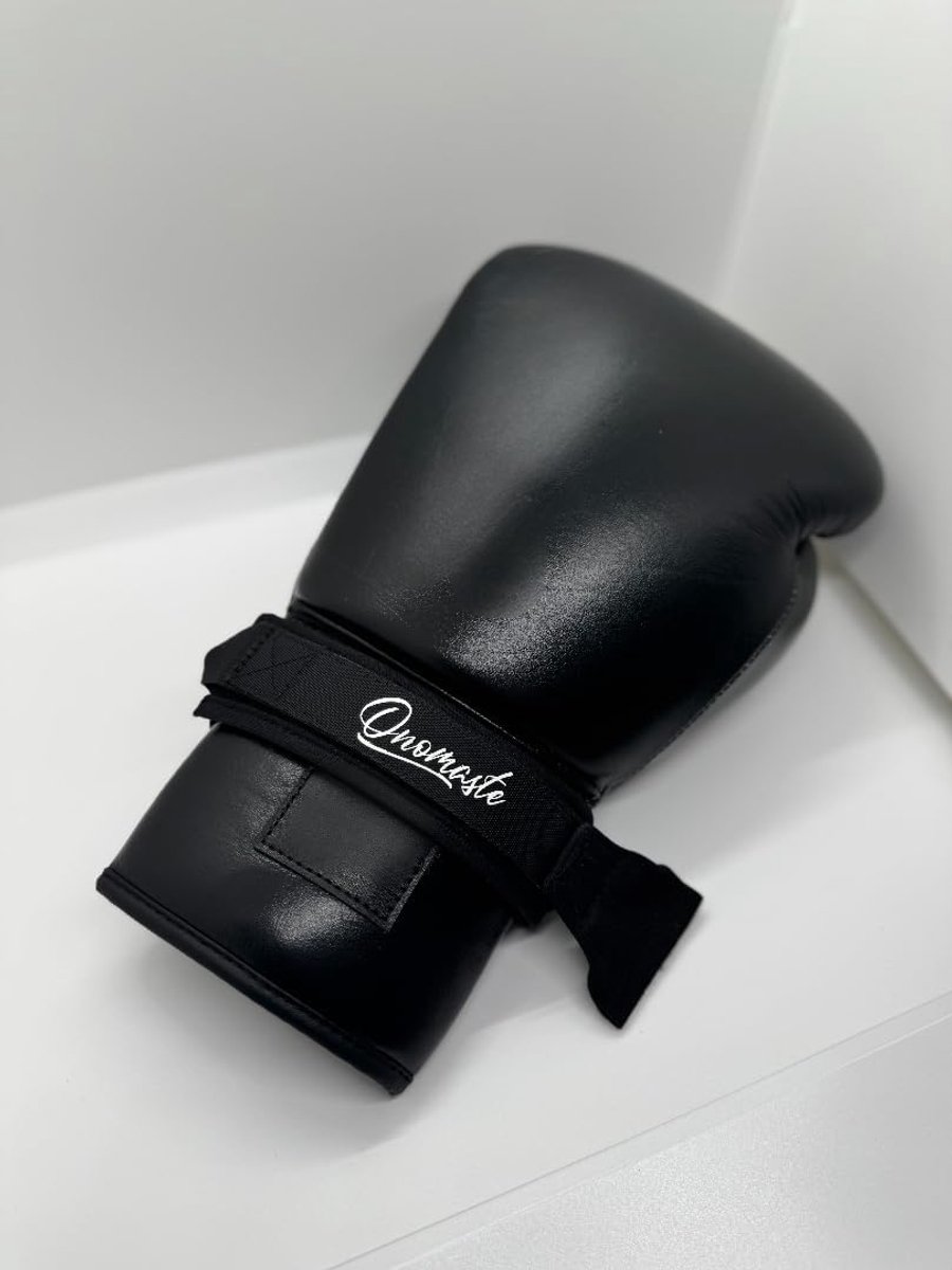 Converter Bokshandschoenen - Vetersysteem Handschoenen - Zelf Handschoenen Aantrekken - Professionele Grip - One Size - Zwart