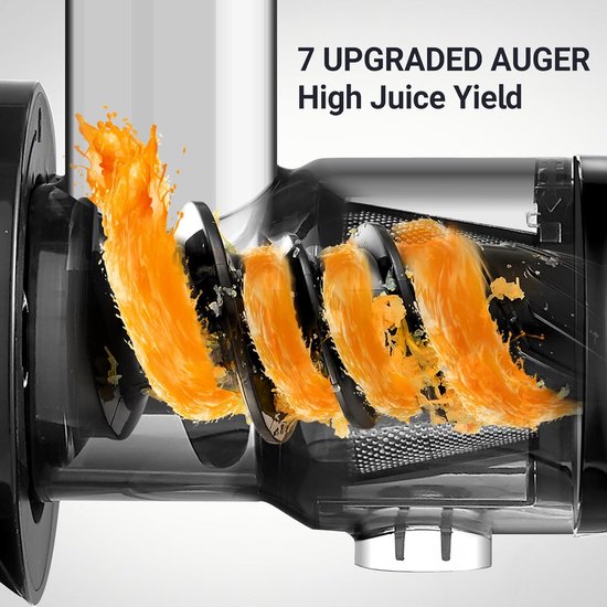 Slow Juicer - Sapcentrifuge Fruit - Gezond Sap Maken - 2 Snelheden Stille Motor — afbeelding 5