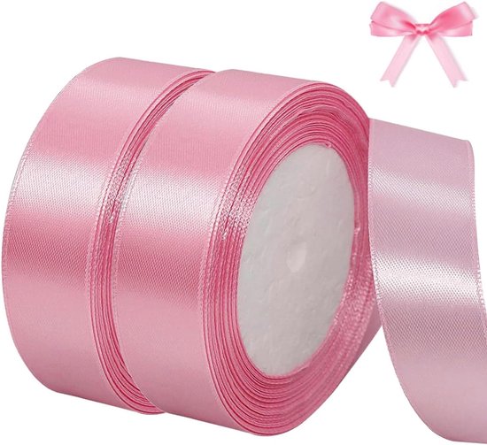 Bloch Satijnen lint rol voor dames, roze, One Size