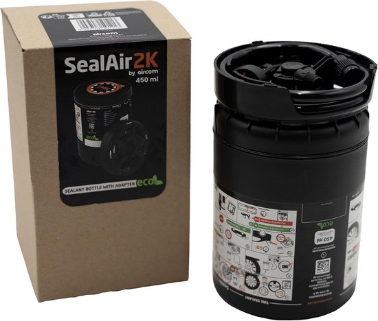 Sealant met adapter - Afdichtingsmiddel - Reparaties uitvoeren - Waterbestendige formule - 135 cm lengte van Merkloos — afbeelding 5