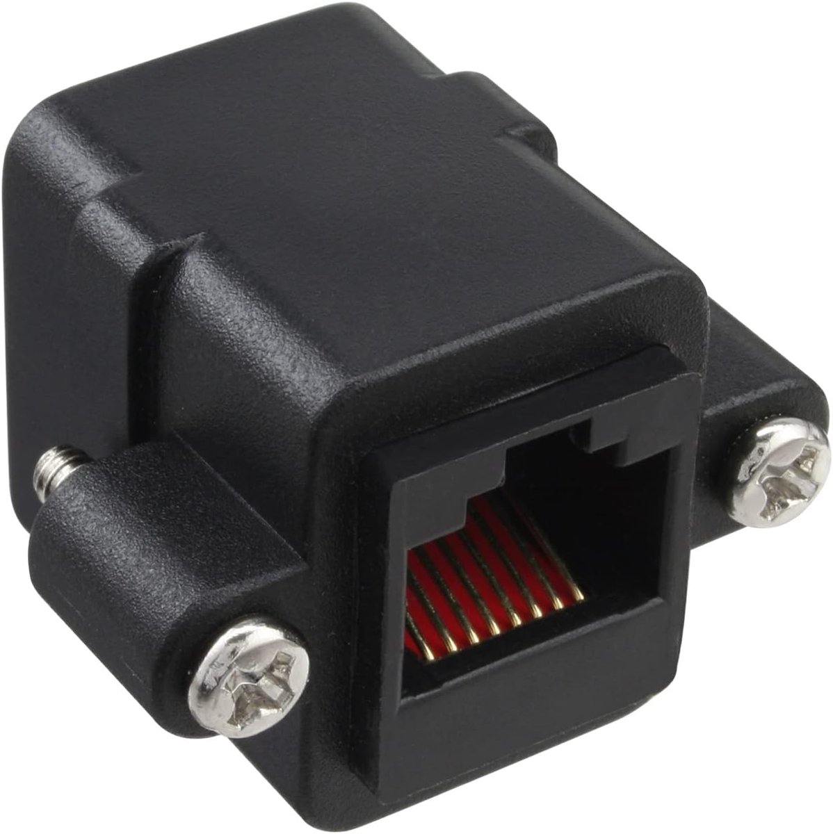 Netwerk Koppeling - RJ45 Verbinding - Netwerk Installatie - Ongeschermd UTP - Flush Mount - Zwart