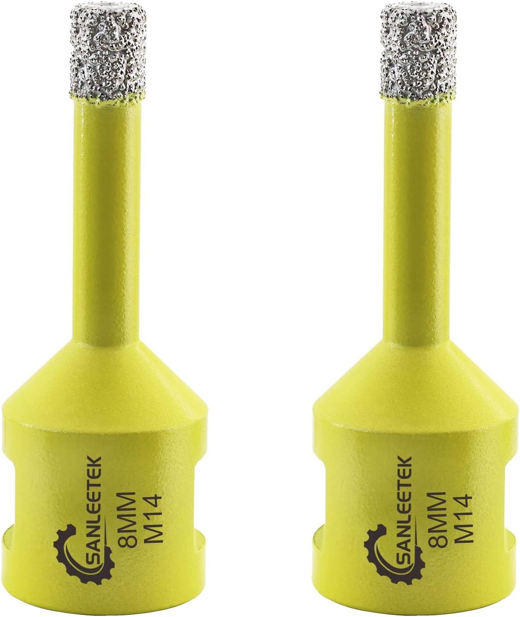 Diamant Tegelboor Set 8mm Vacuümgelast voor Keramiek, Porselein, Graniet