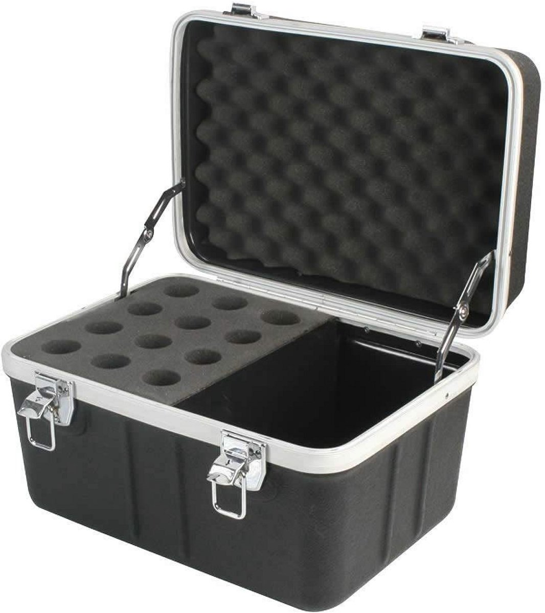 Stevige ABS Flightcase voor Microfoons en Accessoires - Beschermhoes voor Transport
