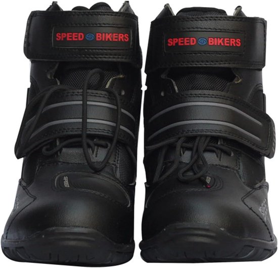 Motorfiets Schoenen - Lichtgewicht Rijlaarzen - Straat Rijden - Zelfklevend Leer - Ademend Casual