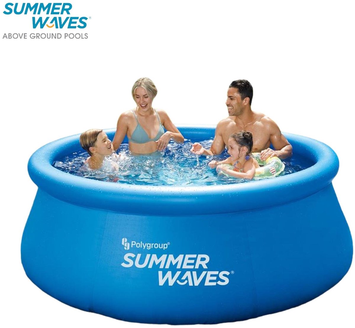 Summer Waves Quick Set Zwembad | Met Filterpomp | Ø244 x 76 cm – foto 8