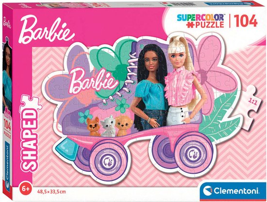 Clementoni - Puzzel - 104 Stukjes - Barbie - Kinderpuzzel - Vanaf 6 ...