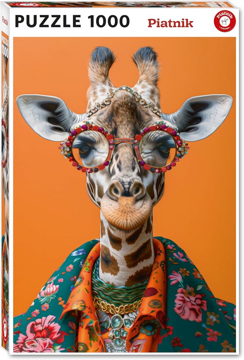 1000 Stukjes Puzzel met Wilde Dieren Thema