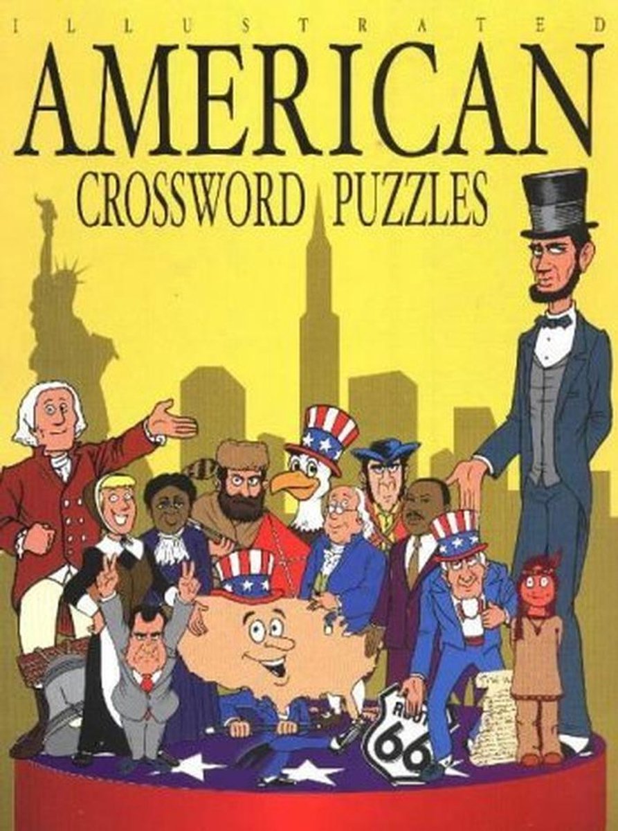 Grote Amerikaanse Kruiswoordpuzzels - Uitdagende Puzzelboek