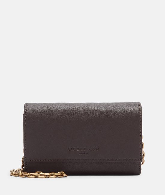LIEBESKIND BERLIN porte-monnaie sac à épaule bandoulière Malia Wallet Roasted marron foncé