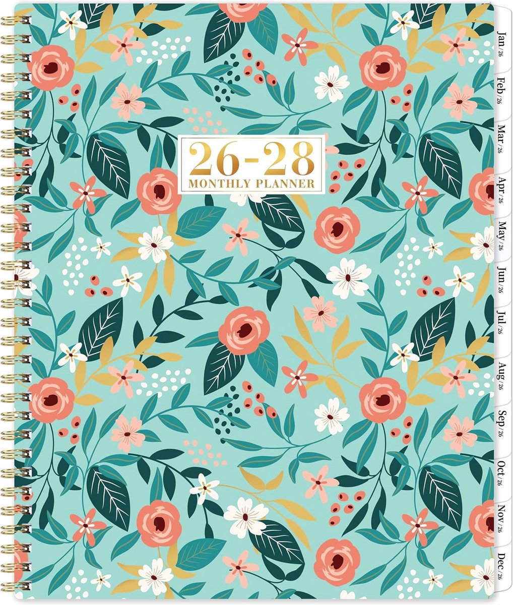 Overzichtelijke Jaarplanner en Maandplanner - A4 Formaat