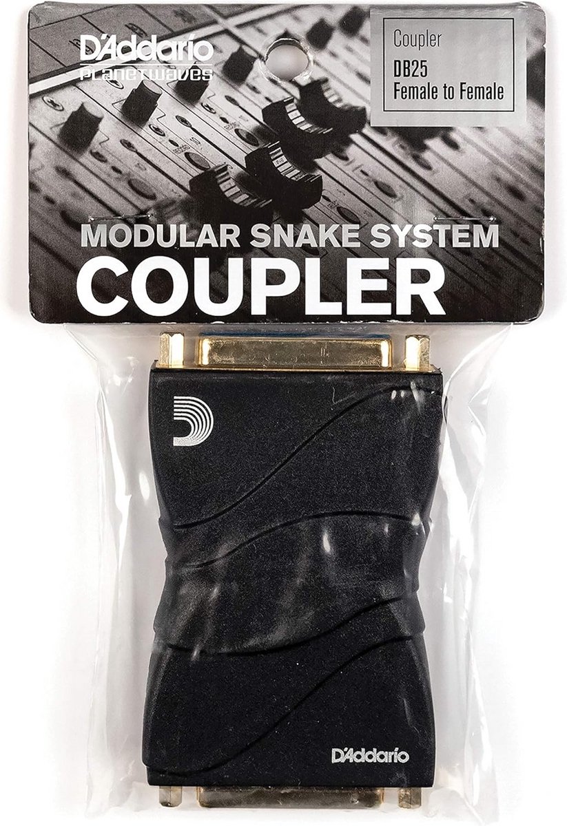 Modulaire XLR Koppeling Vrouwelijk Zwart Kabel Adapter