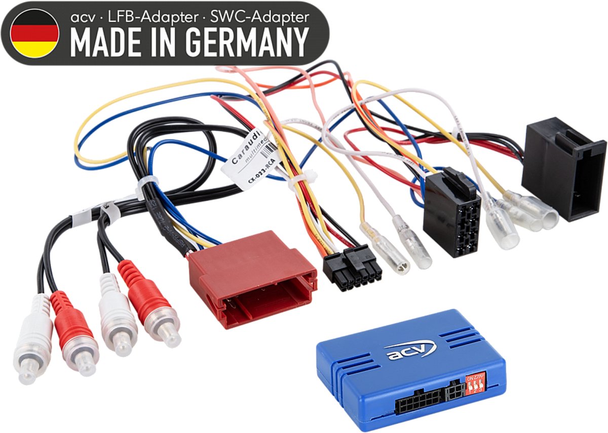 Stuurwiel bediening geschikt voor Audi A2/A3/A4/A6/TT ISO/Mini ISO Amp (42sad003)