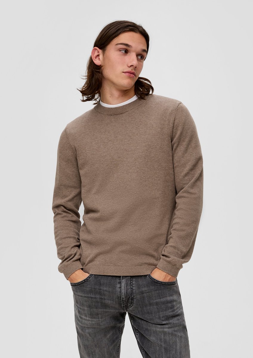 Qs Men-Pull--83W0-Maat XXL