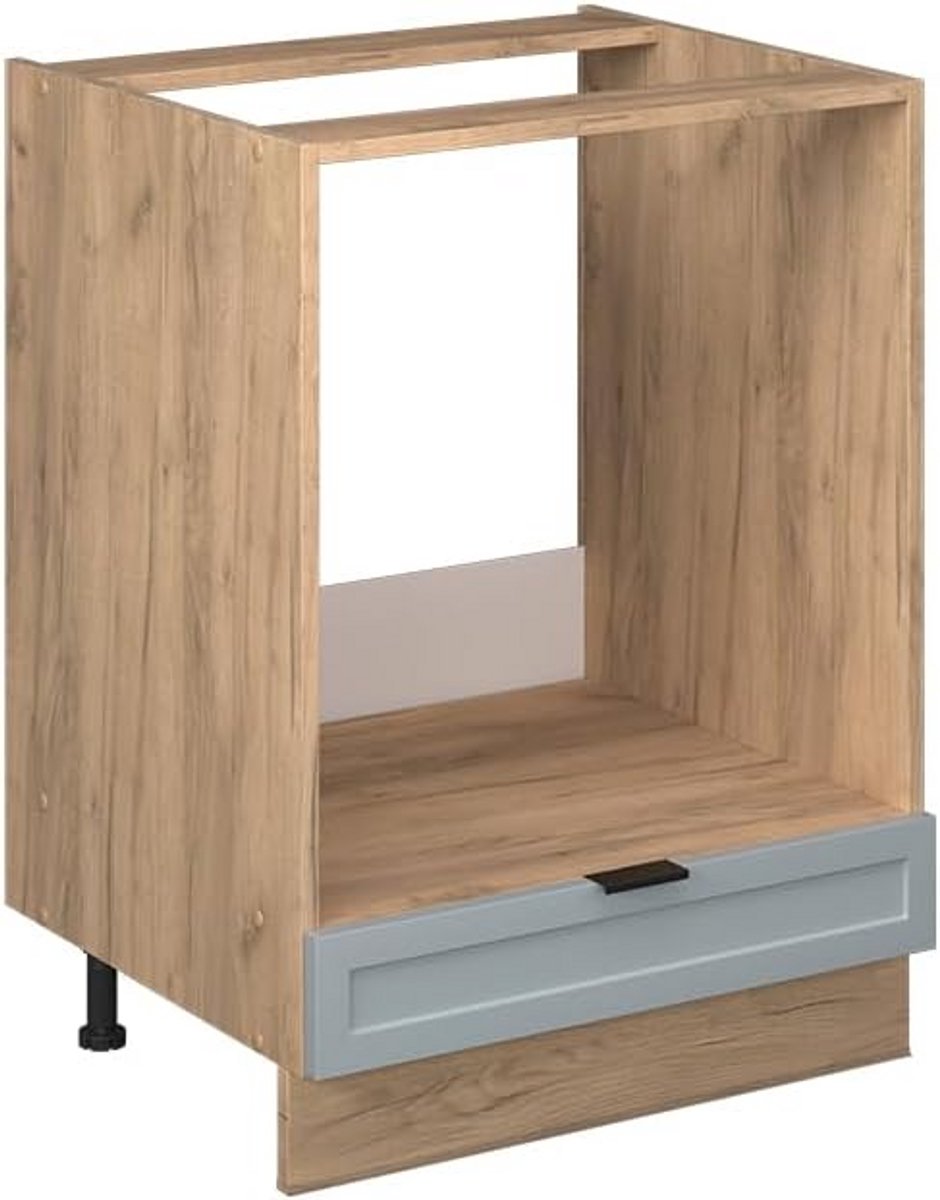 Ovenombouwkast 60 cm Licht Blauw/Grijs voor Inbouwapparatuur