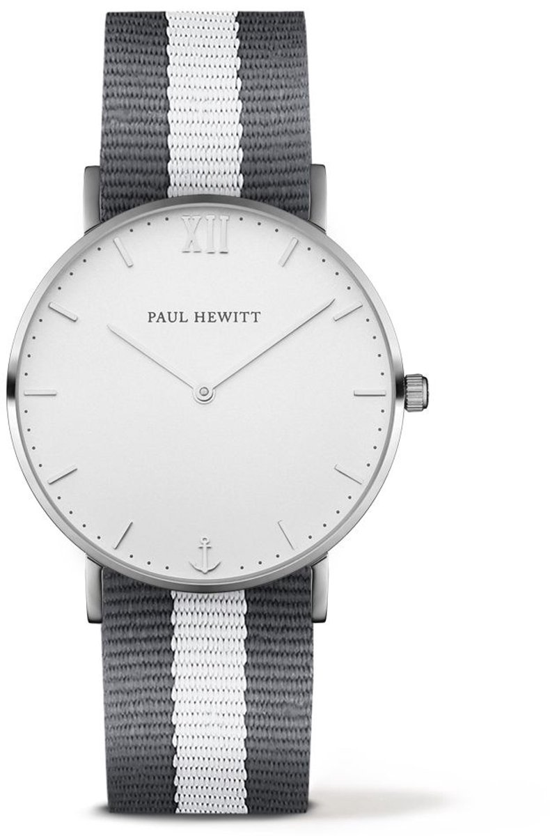 Paul Hewitt PHSASSTWGRW20 - Universeel Horloge - Kwarc - Wit - Unisex