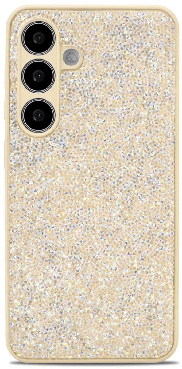 Casemania - Backcover Hoesje - Glitter - Geschikt voor Samsung S26 Plus - Goud