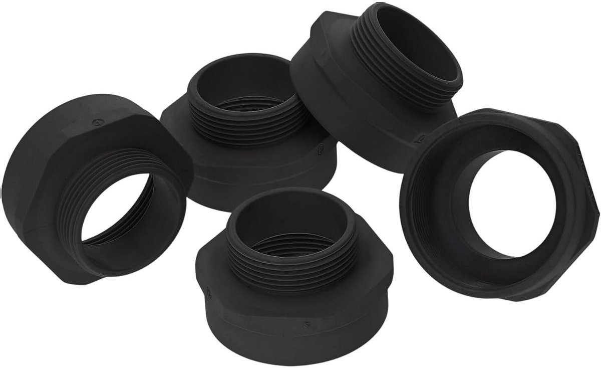 5 stuks Kalitec G5324010 verlengstukken M32/M40 kunststof zwart