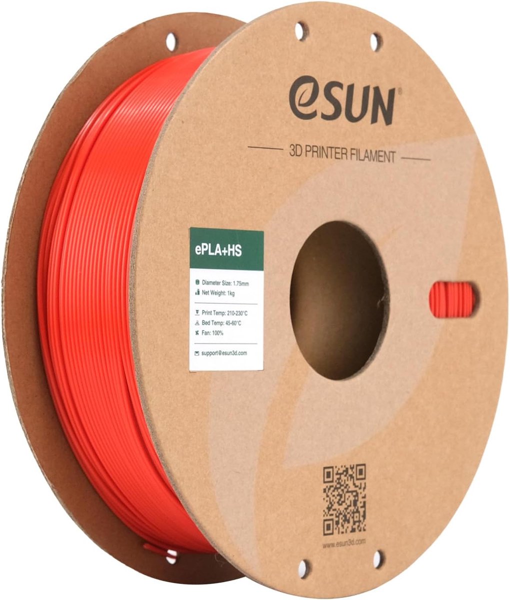 3D Printer Filament - Snel Printen - Hoge Snelheid - Dimensionale Nauwkeurigheid - 1 KG - Rood
